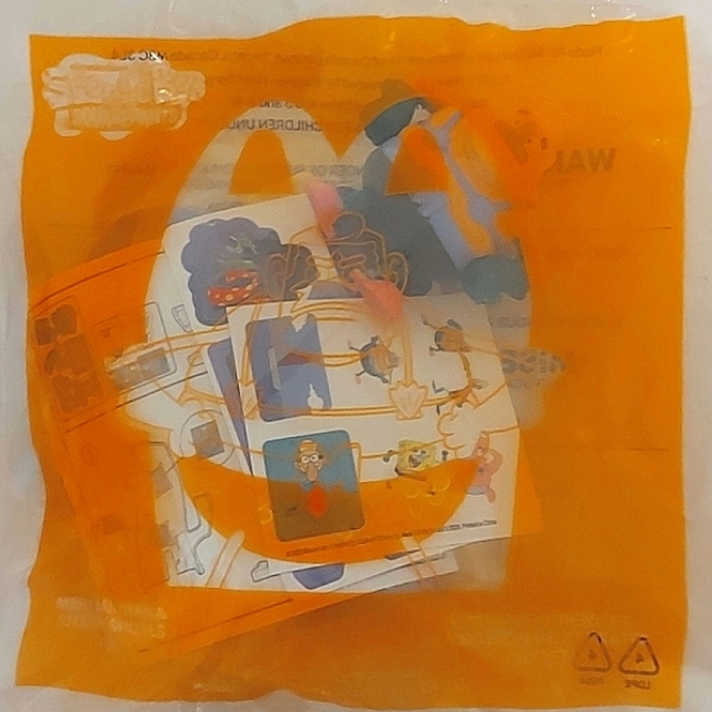 Mermaidman McDonald's SpongeBob Happy Meal Toy